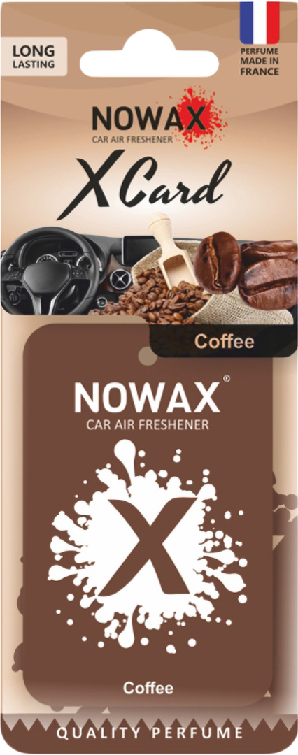 Ароматизатор для авто NOWAX X CARD Coffee (NX07541) - Фото 1