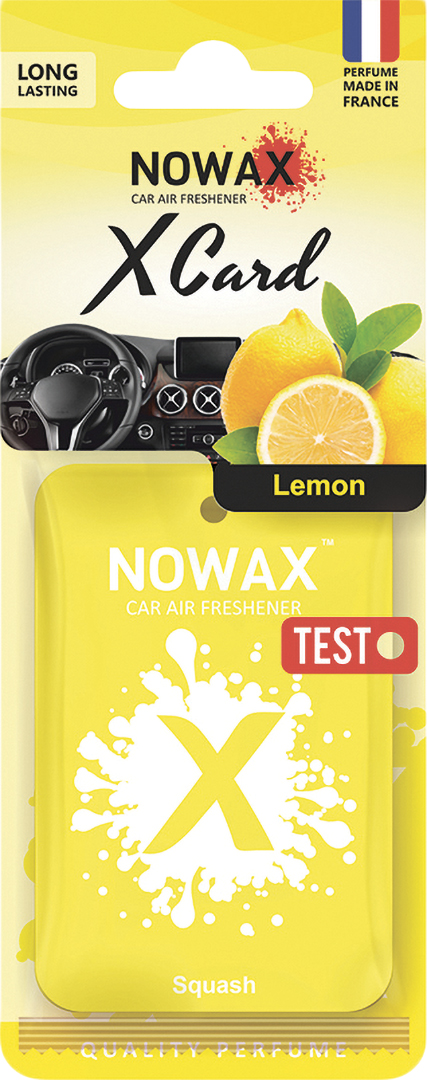 Ароматизатор для авто NOWAX X CARD Lemon (NX07572) - Фото 1