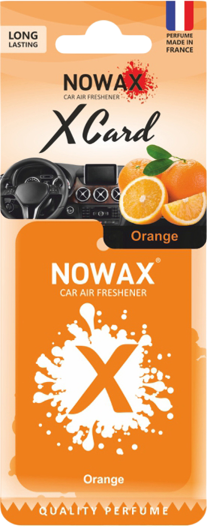 Ароматизатор для авто NOWAX X CARD Orange (NX07535) - Фото 1
