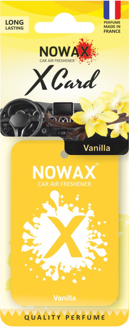 Ароматизатор для авто NOWAX X CARD Vanilla (NX07536) - Фото 1