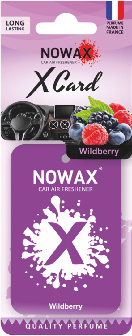 Ароматизатор для авто NOWAX X CARD Wildberry (NX07539) - Фото 1