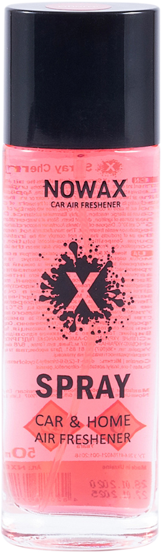 Ароматизатор для авто NOWAX X Spray Cherry 50 мл (NX07754) - Фото 1