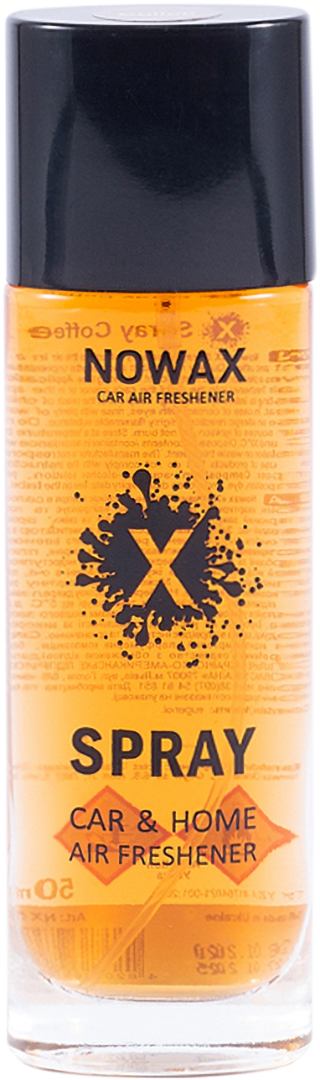 Ароматизатор для авто NOWAX X Spray Coffee 50 мл (NX07758) - Фото 1