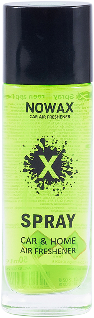 Ароматизатор для авто NOWAX X Spray Green apple 50 мл (NX07765) - Фото 1