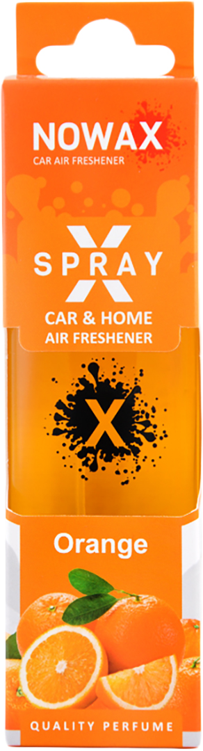 Ароматизатор для авто NOWAX з розпилювачем X Spray Orange 50 мл (NX07595) - Фото 1