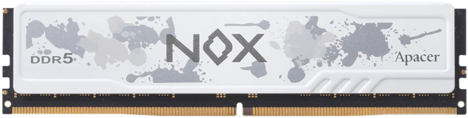 Память DDR Apacer DDR5 2x16GB/5600 NOX White (AH5U32G56C522MWAA-2) - Фото 1