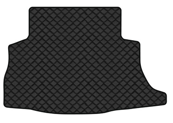 Килимок з екошкіри в багажник авто EVAtech ECO для Leaf (ZE0) Nissan 2010-2017 1 покоління Htb USA NS12263B1BBB - Фото 1