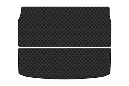 Килимок з екошкіри в багажник авто EVAtech ECO для Rogue Sport Nissan 2016 1 покоління SUV USA NS12606BE2BBB - Фото 1