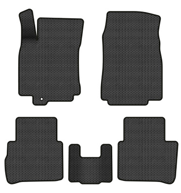 EVA коврики в салон авто EVAtech для Tiida (C11) (Squib VL) Nissan 2004-2014 1 поколение Htb EU (NS31152C5VL1SBB) - Фото 1