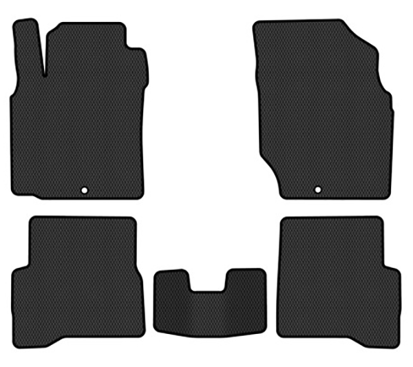 EVA килимки в салон авто EVAtech для Almera Classic (B10) Nissan 2006-2013 1 покоління Sedan EU NS3184CV5RBB - Фото 1