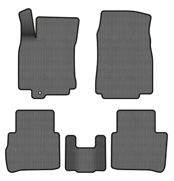 EVA коврики в салон авто EVAtech для Tiida (C11) (Squib VL) Nissan 2004-2014 1 поколение Sedan EU (NS33084C5VL1SGB) - Фото 1