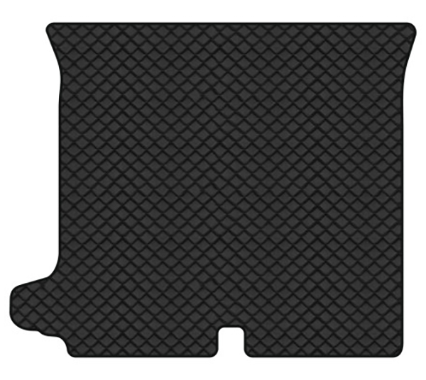 Килимок з екошкіри в багажник авто EVAtech ECO для Pathfinder (R51) 7 seats Nissan 2004-2010 3 покоління SUV EU NS33133BO1BBB - Фото 1