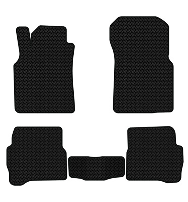 EVA коврики в салон авто EVAtech для Almera (N16) Nissan 2000-2006 2 поколение Sedan EU NS3380C5KBB - Фото 1