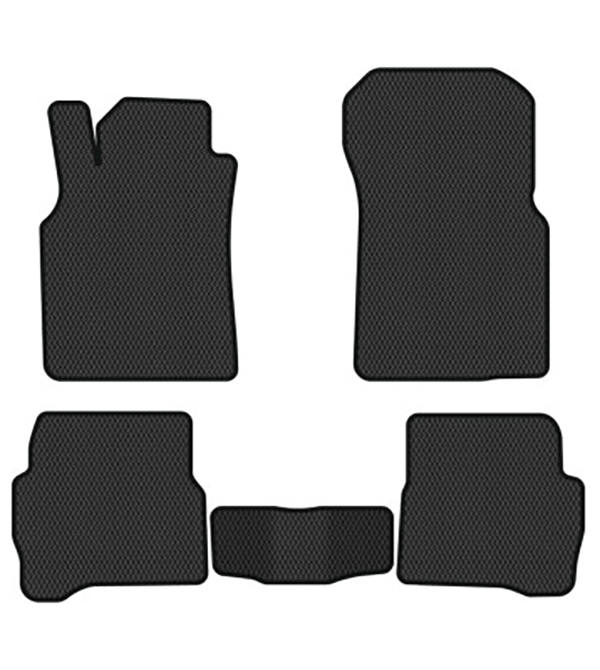 EVA коврики в салон авто EVAtech для Almera (N16) Nissan 2000-2006 2 поколение Htb EU NS3381C5RBB - Фото 1