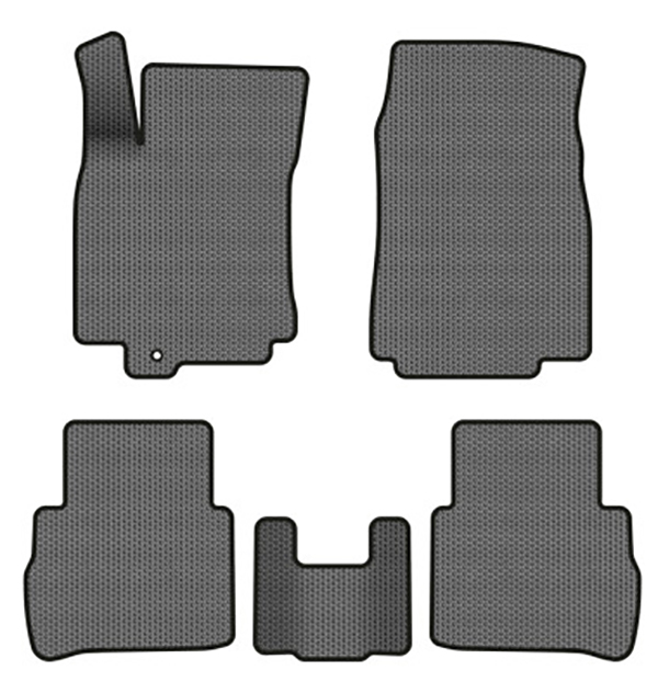 EVA коврики в салон авто EVAtech для Tiida (C11) (Squib VL+VR) Nissan 2004-2014 1 поколение Sedan EU (NS33923C5VL1SGB) - Фото 1