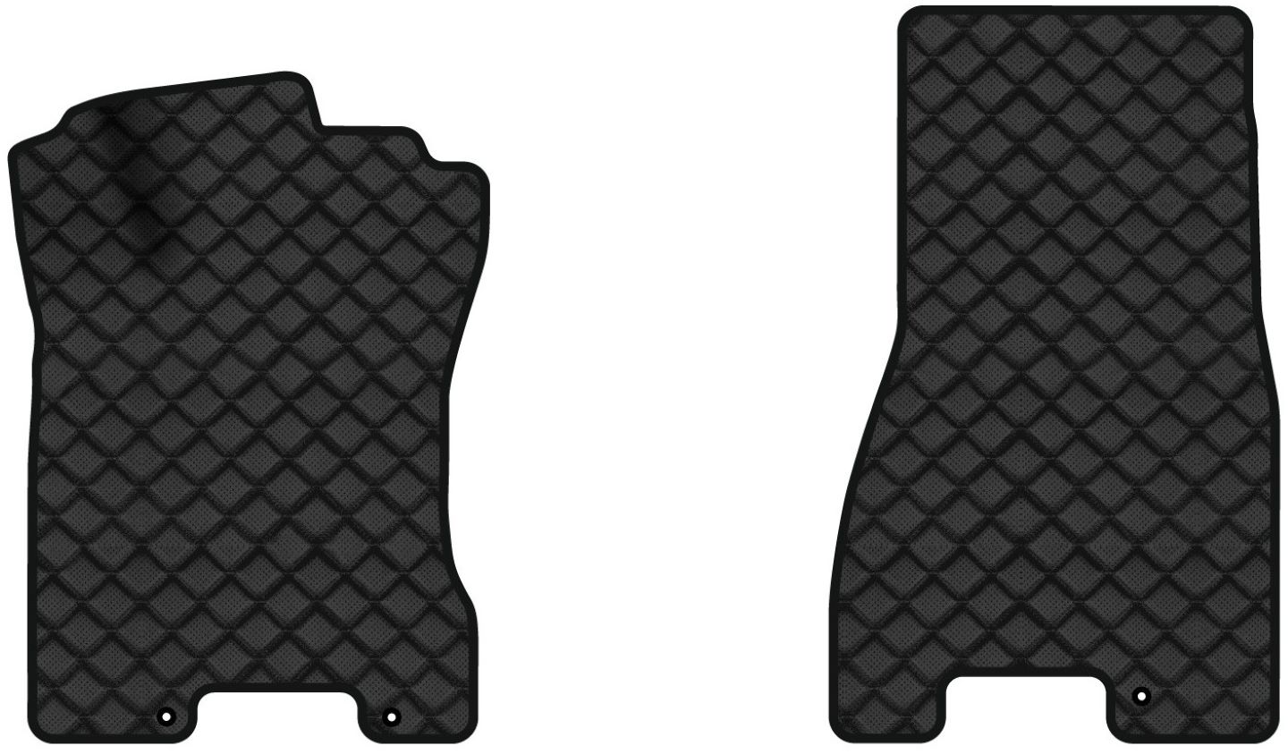 Коврики из экокожи в салон авто передние EVAtech ECO для X-Trail (T31) Nissan 2007-2010 2 поколение SUV EU NS3751ADO2LA3BBB - Фото 1