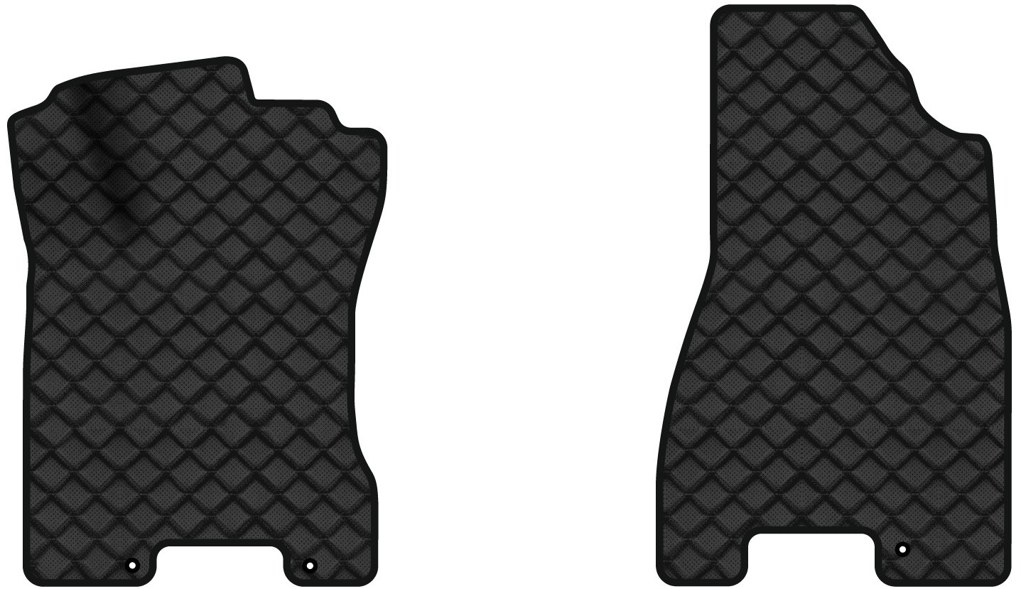 Коврики из экокожи в салон авто передние EVAtech ECO для X-Trail (T31) Nissan 2007-2010 2 поколение SUV EU NS3751AEO2LA3BBB - Фото 1