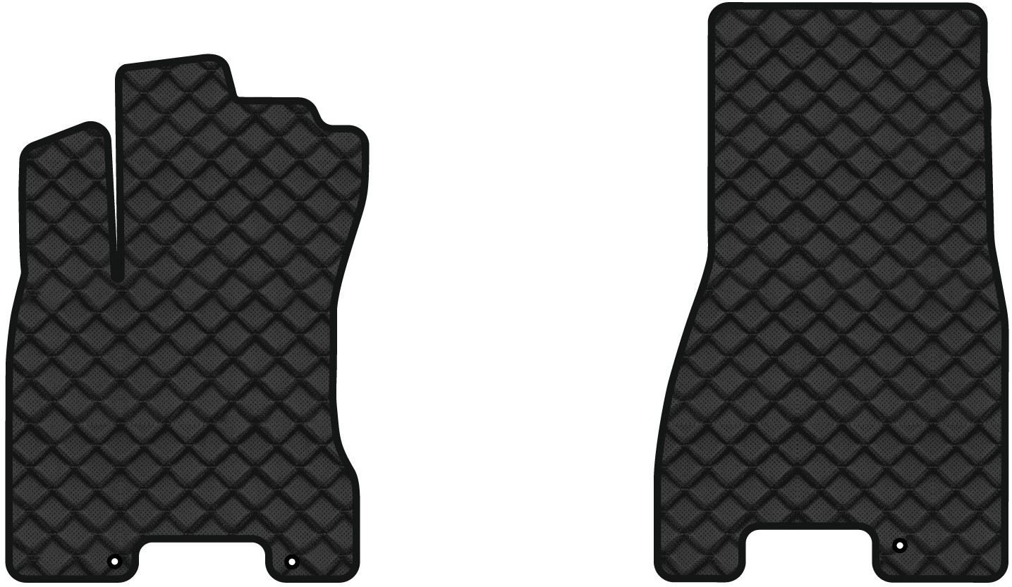 Коврики из экокожи в салон авто передние EVAtech ECO для X-Trail (T31) Nissan 2007-2010 2 поколение SUV EU NS3751ALO2LA3BBB - Фото 1