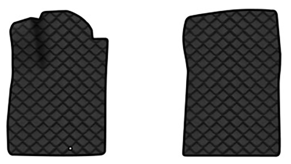 Коврики из экокожи в салон авто передние EVAtech ECO для Micra IV (K13) Restyling Nissan 2013-2016 4 поколение Htb EU NS41519AD2LA1BBB - Фото 1