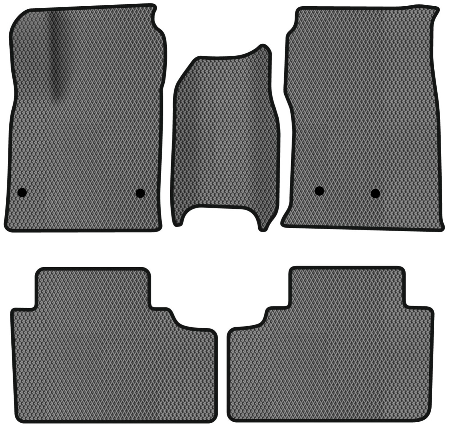 EVA килимки в салон авто EVAtech для Ariya (FE0) Nissan 2022 1 покоління SUV EU NS44524PDC5RN2RGB - Фото 1