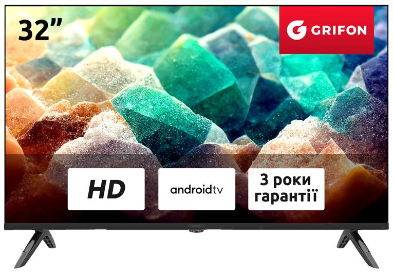 Телевізор Grifon NV32HSB - Фото 1