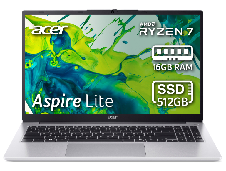 Ноутбук Acer Aspire Lite AL15-41P-R1XB (NX.J98EU.001) Light Silver - Фото 1