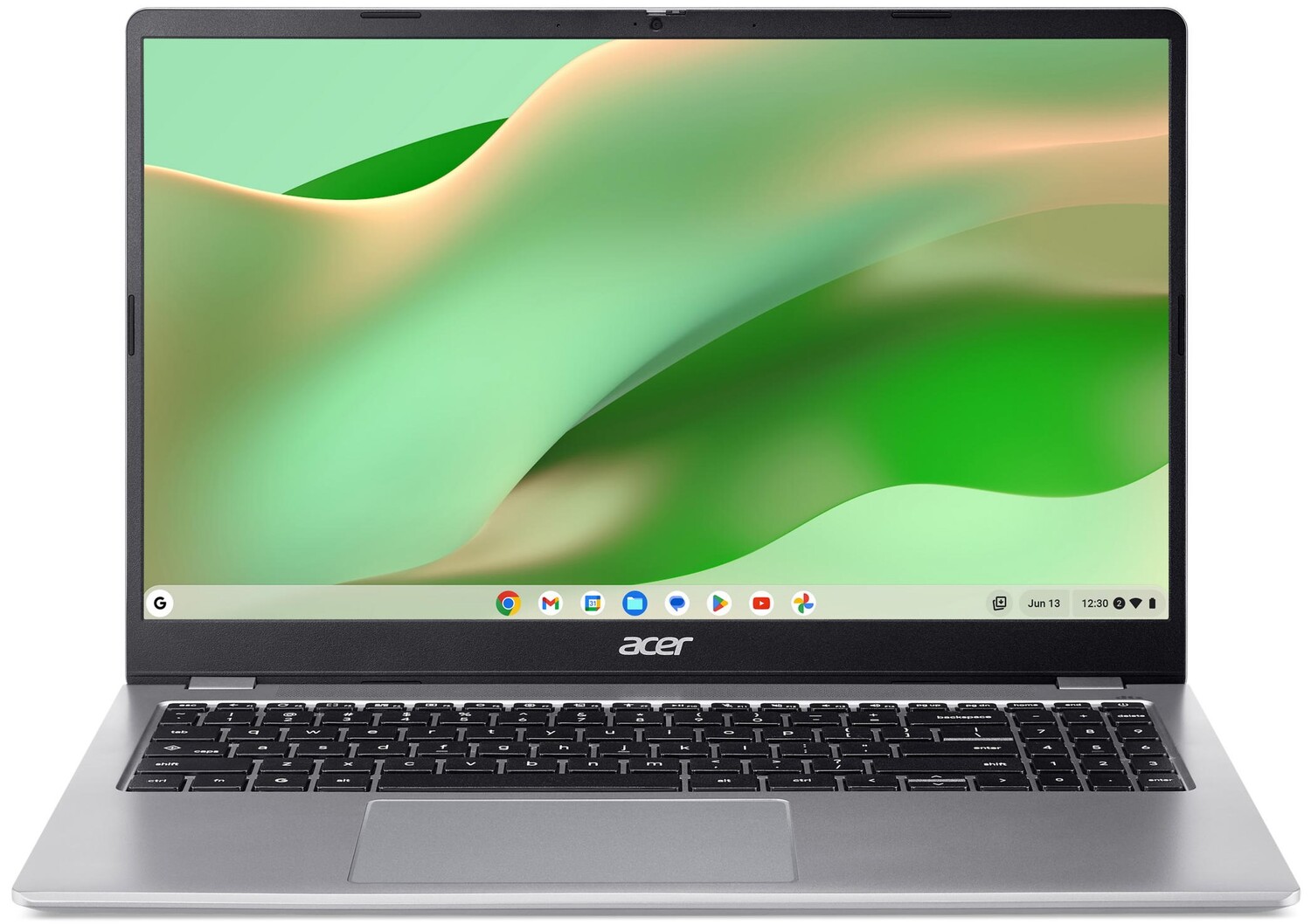 Ноутбук Acer Chromebook CB315-6HT-39J0 (NX.JLYEU.001) Sparkly Silver - Фото 1