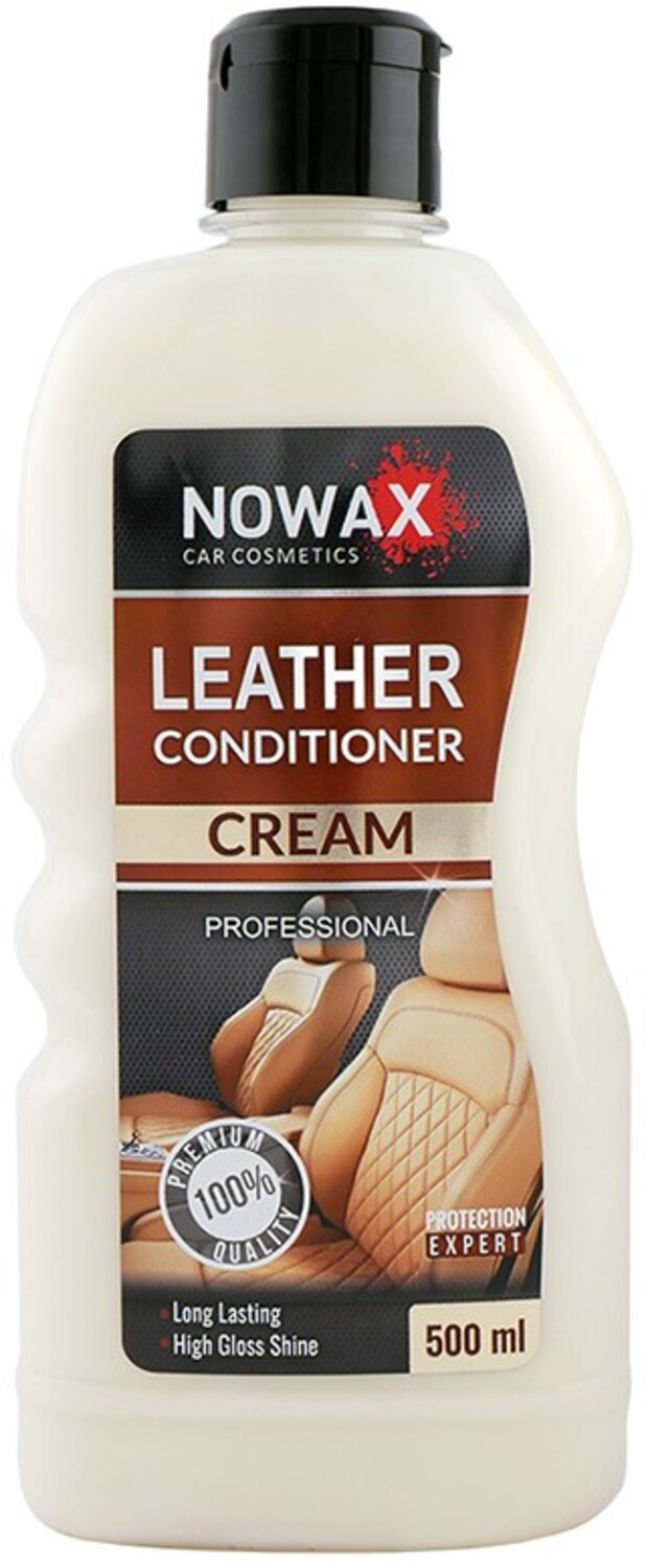 Поліроль для авто NOWAX LETHER CONDITIONER CREAM 500 мл (NX00020) - Фото 1