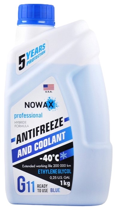Антифриз NOWAX Blue (NX01007) - Фото 1