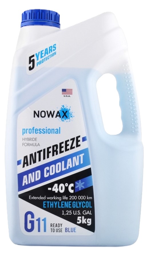 Антифриз NOWAX Blue (NX05002) - Фото 1