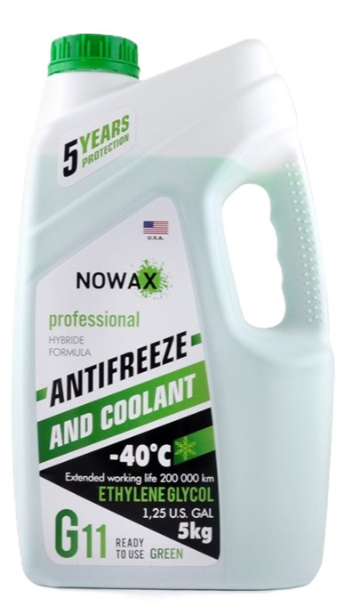 Антифриз NOWAX Green (NX05003) - Фото 1