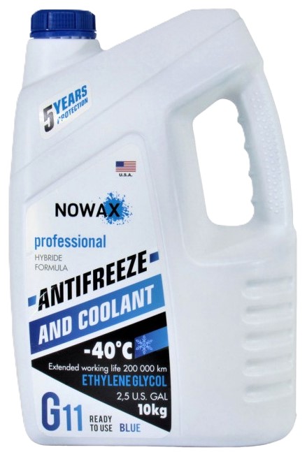 Антифриз NOWAX Blue (NX10002) - Фото 1