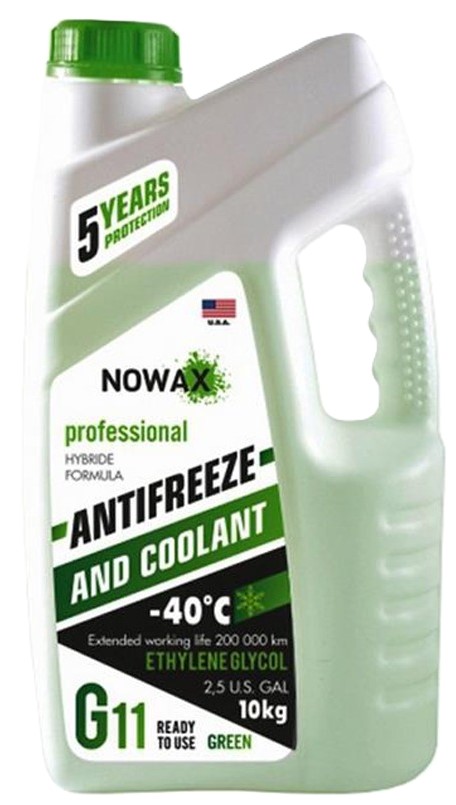 Антифриз NOWAX Green (NX10003) - Фото 1