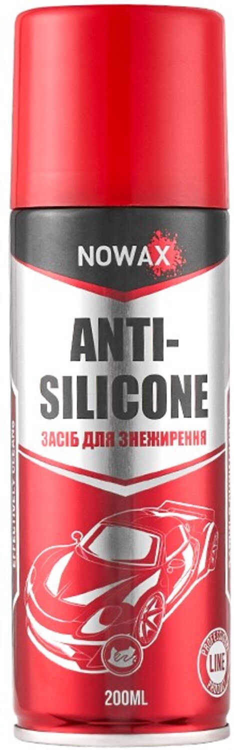 Очисник для авто NOWAX ANTI-SILICONE 200 мл (NX20100) - Фото 1