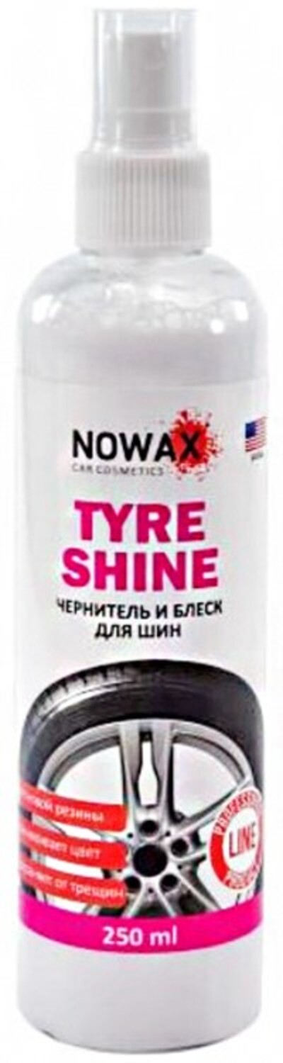 Засіб для шин NOWAX чорнитель Tyre Shine 250 ml (NX25230) - Фото 1