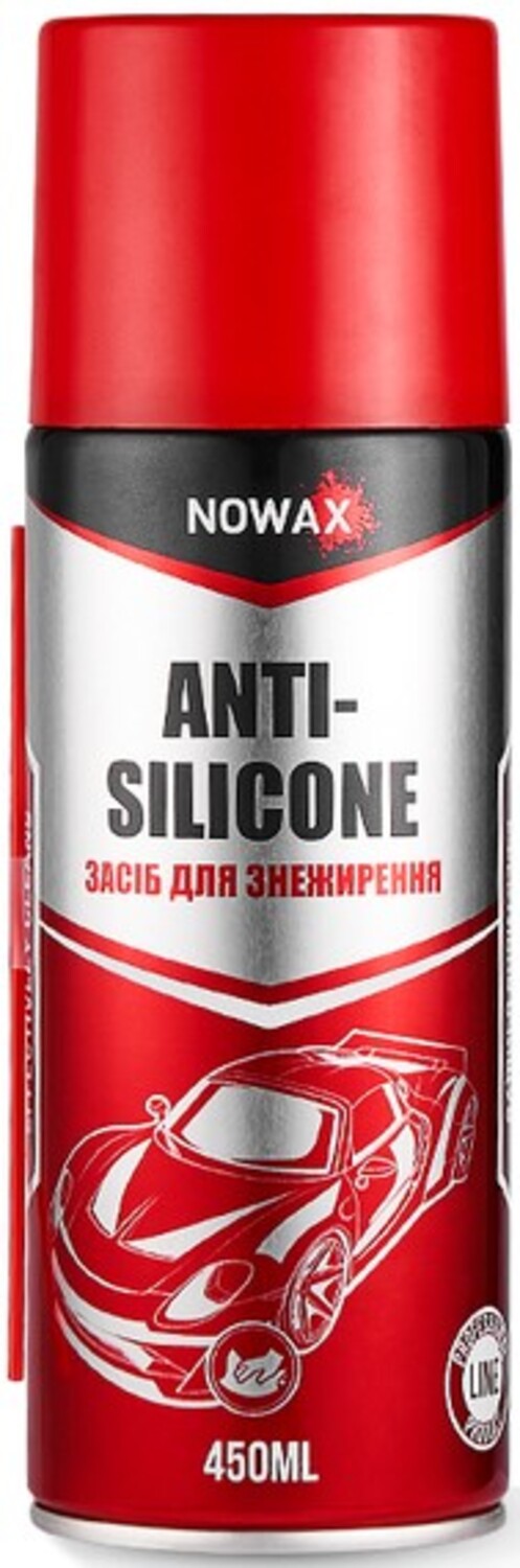 Очисник для авто NOWAX ANTI-SILICONE 450 мл (NX45100) - Фото 1