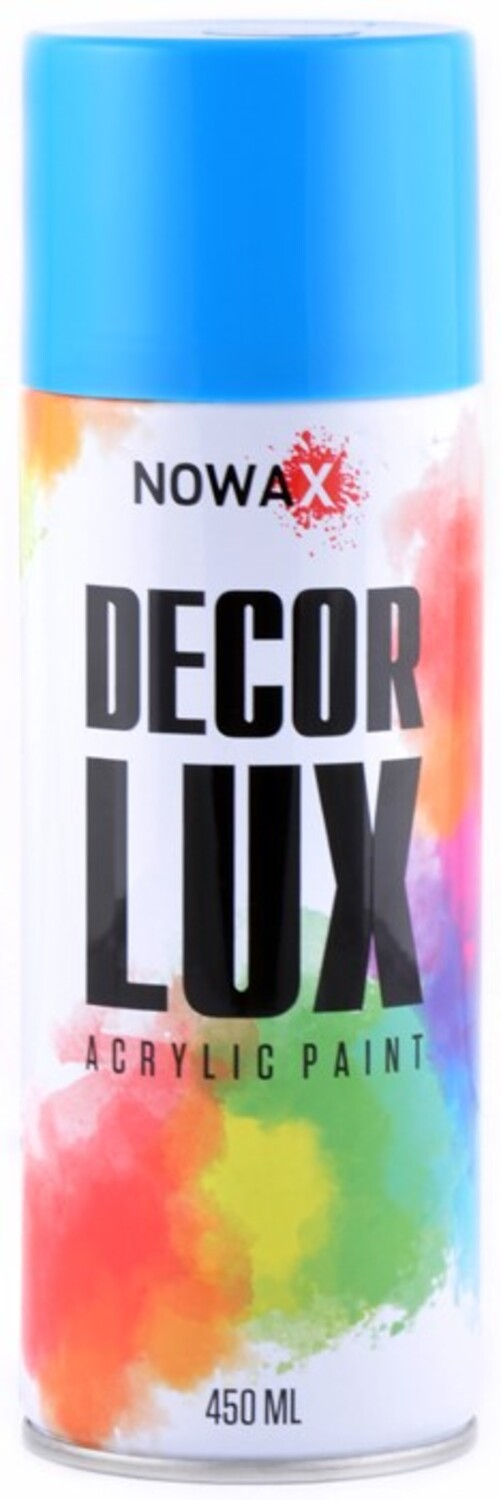 Фарба для авто NOWAX акрилова Spray 450 ml світло-блакитний (NX48031) - Фото 1