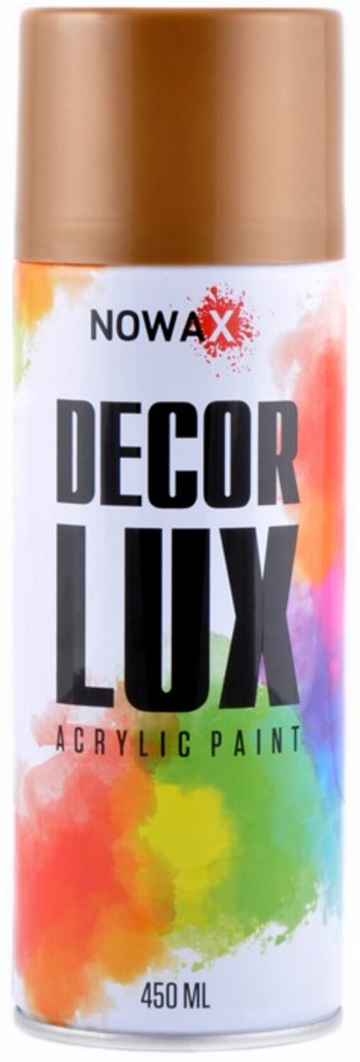 Купити Фарба для авто NOWAX акрилова Spray 450 ml золотий металік (NX48043) - Фото 1 Фарба для авто NOWAX акрилова Spray 450 ml золотий металік (NX48043) - Фото 1