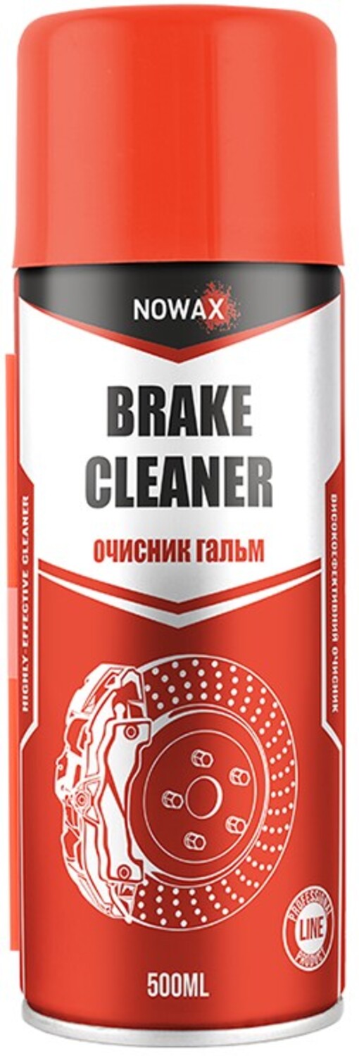 Очисник для авто NOWAX BRAKE CLEANER 500 мл (NX50110) - Фото 1