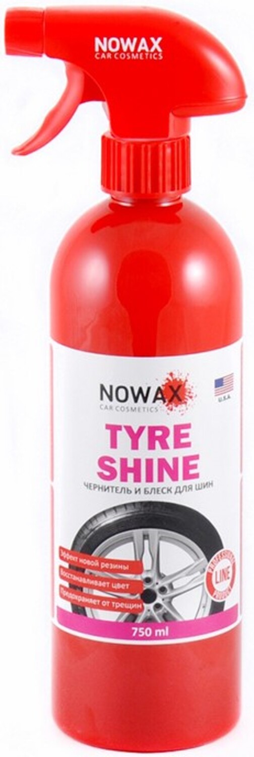 Засіб для шин NOWAX чорнитель Tyre Shine 750 ml  (NX75006) - Фото 1