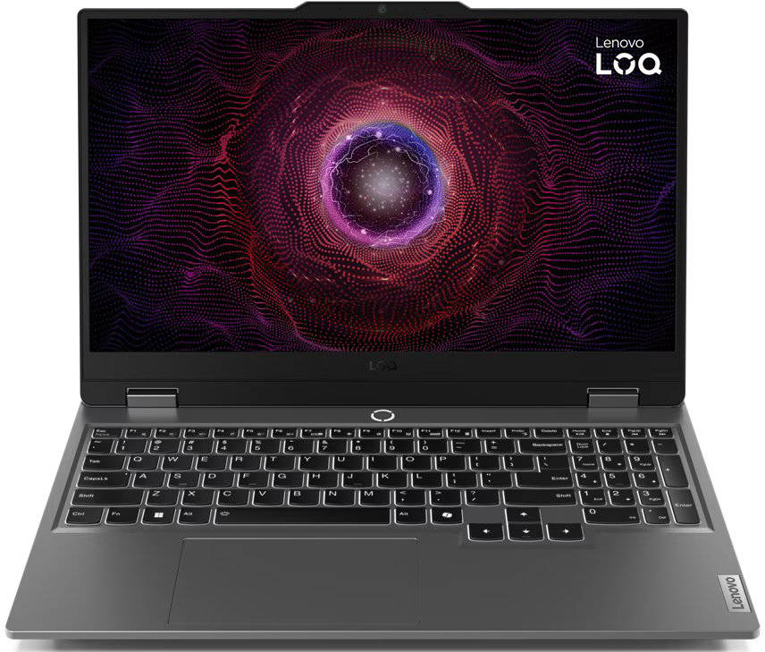 Ноутбук игровой Lenovo LOQ 15ARP9 (83JC00ANRA) Luna Grey - Фото 1