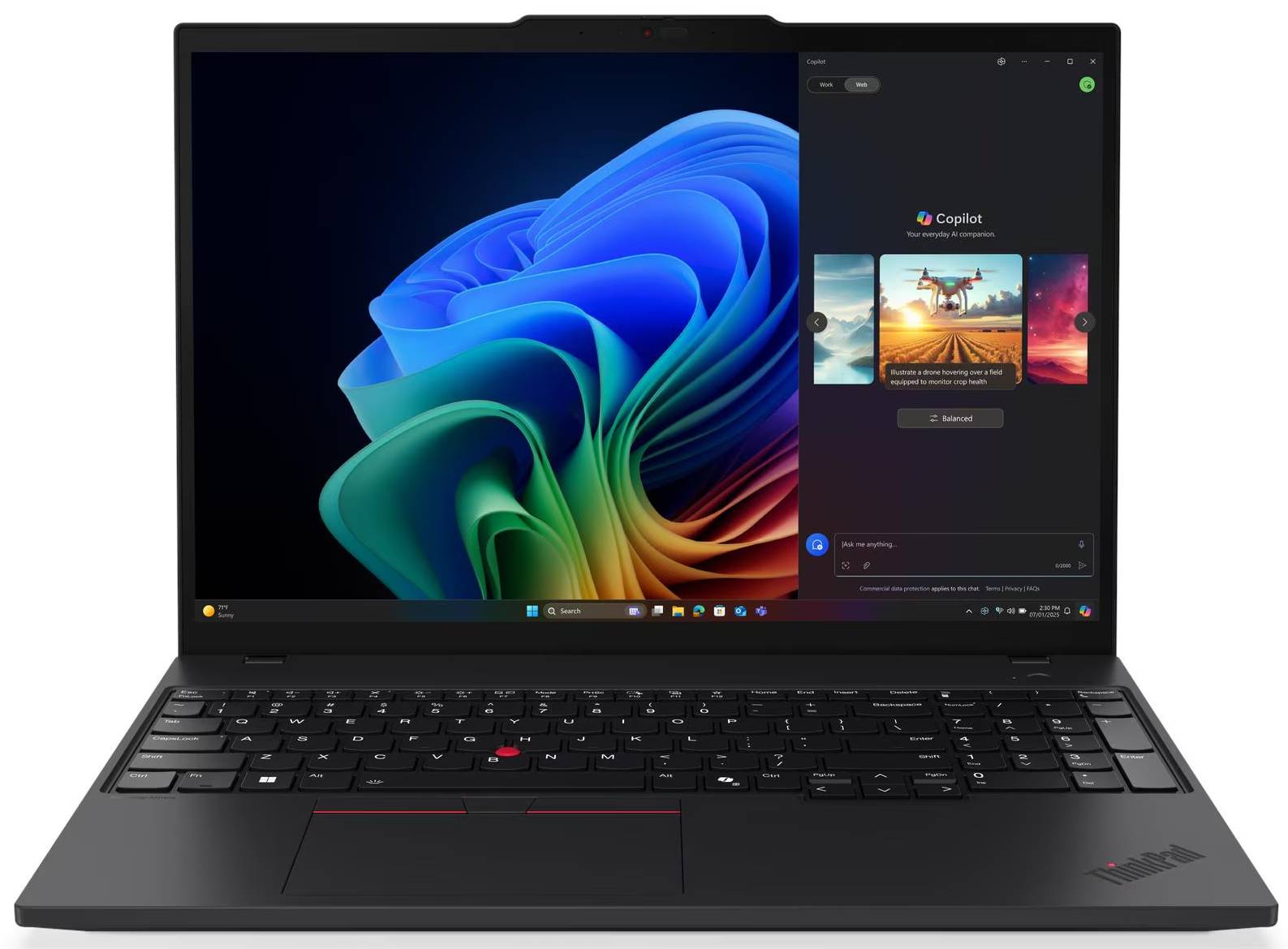 Ноутбук Lenovo ThinkPad T16 Gen 4 (21QQS0MY00) Black - Фото 1