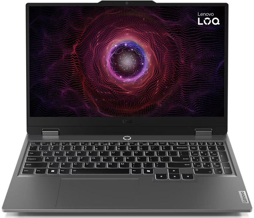 Ноутбук игровой Lenovo LOQ 15ARP9 (83JC00CQRA) Luna Grey - Фото 1