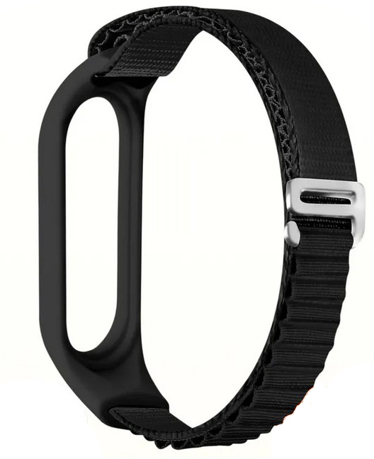 Купити Ремінець для фітнес-браслету BeCover Nylon Style for Xiaomi Mi Smart Band 7 Black (707655) - Фото 1 Ремінець для фітнес-браслету BeCover Nylon Style for Xiaomi Mi Smart Band 7 Black (707655) - Фото 1