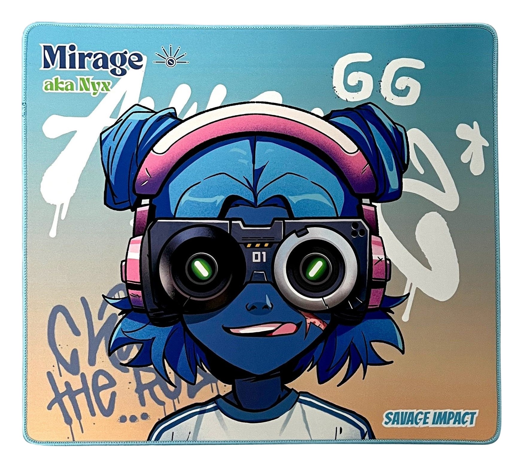 Коврик для мыши игровой Bloody BP-45W (Nyx Mirage) - Фото 1