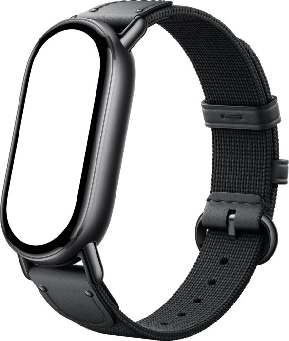 Ремешок для фитнес-браслета Xiaomi  for Band 10 Silk Knitted Strap Ebony Black (BHR07Y9GL) - Фото 1