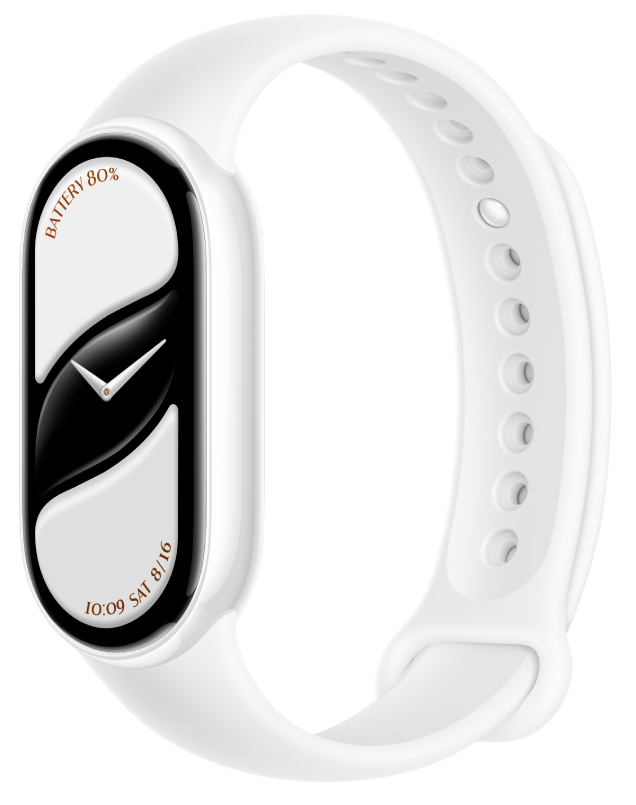 Фитнес-браслет Xiaomi Smart Band 10 Ceramic Edition Pearl White - Фото 1