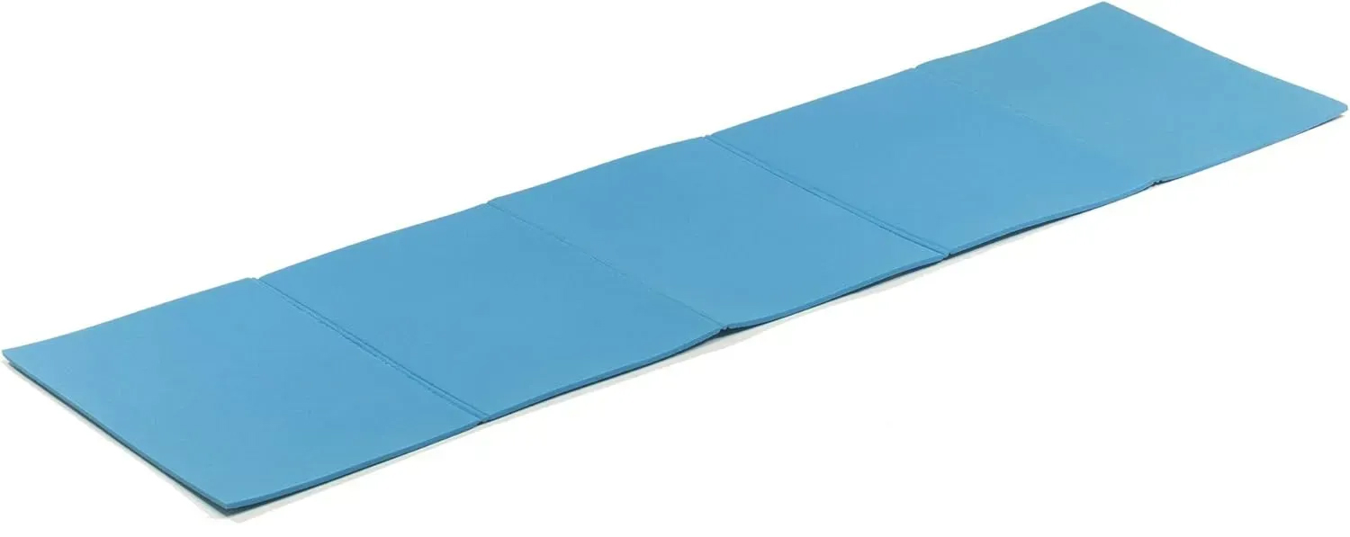 Килимок для йоги та фітнесу Toorx Foldable 5-section Azzurro (MAT-175) - Фото 1