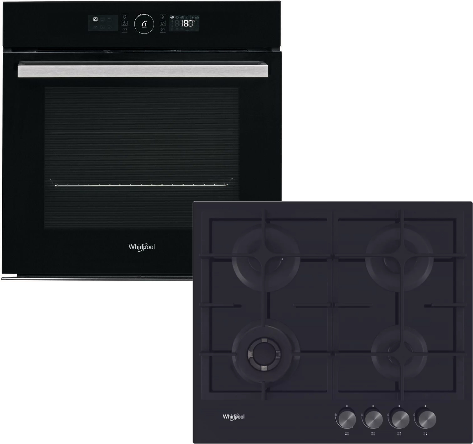 Комплект техники Whirlpool Духовой шкаф + Варочная панель Whirlpool OAKZ9 7921 CS NB + GOA 6425/NB1 - Фото 1