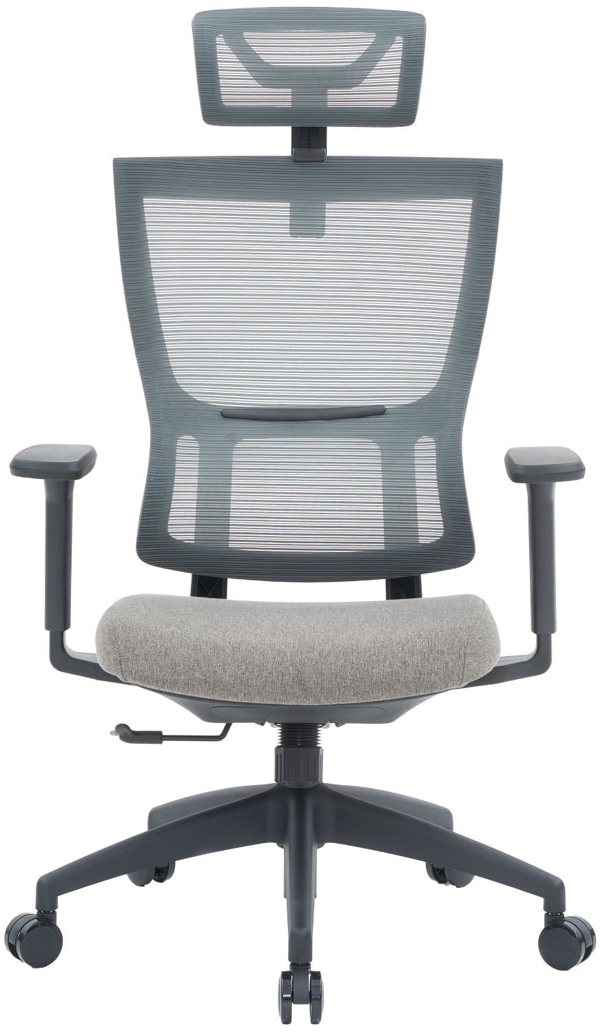 Кресло офисное OfficePro Elegant (OC600-B-DG-DG) Black/Dark Gray - Фото 1